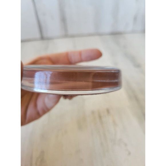 Via Vermont Thomas Cathey cherub Angel paperweight glass English vintage - Picture 3 of 6